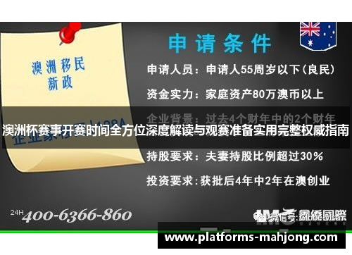 澳洲杯赛事开赛时间全方位深度解读与观赛准备实用完整权威指南